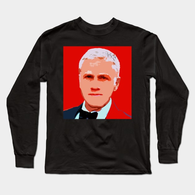 christoph waltz Long Sleeve T-Shirt by oryan80